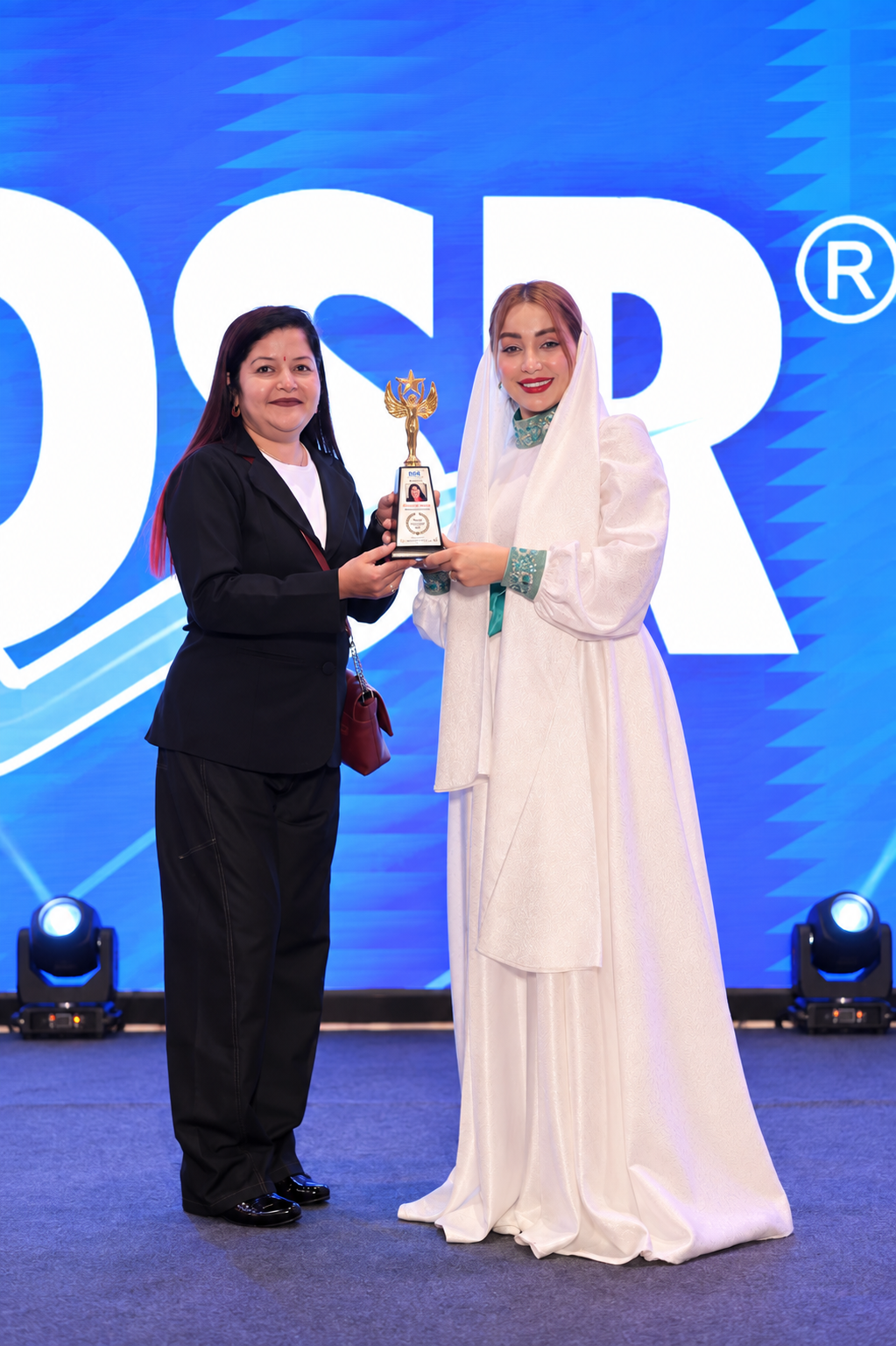 Achievement award presentation
